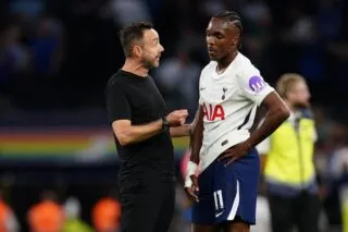 Pour De Zerbi, Tottenham est malchanceux