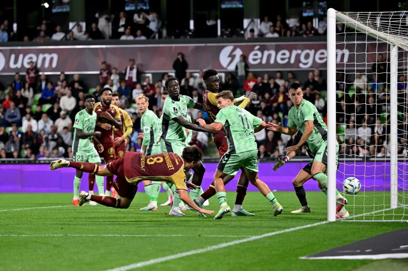 Metz se sauve sur le gong face aux Verts
