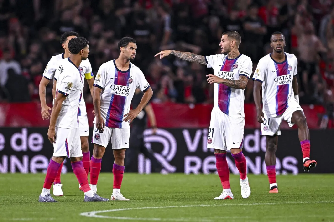 Le PSG Luis Enrique sans Hakimi et Hernández face à l'OM