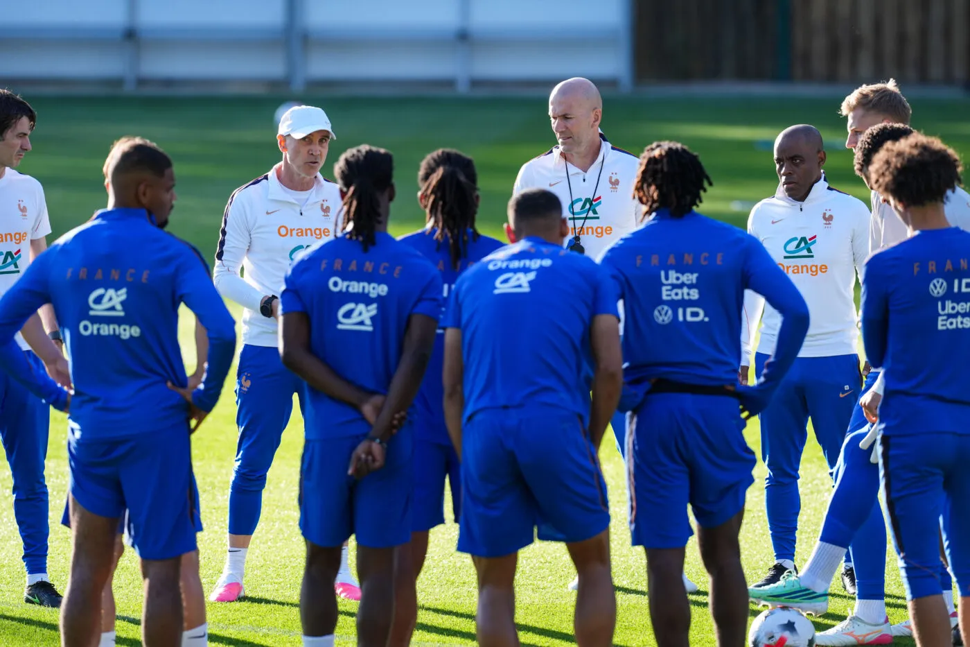 Les Bleus déjà sous le charme de Zidane