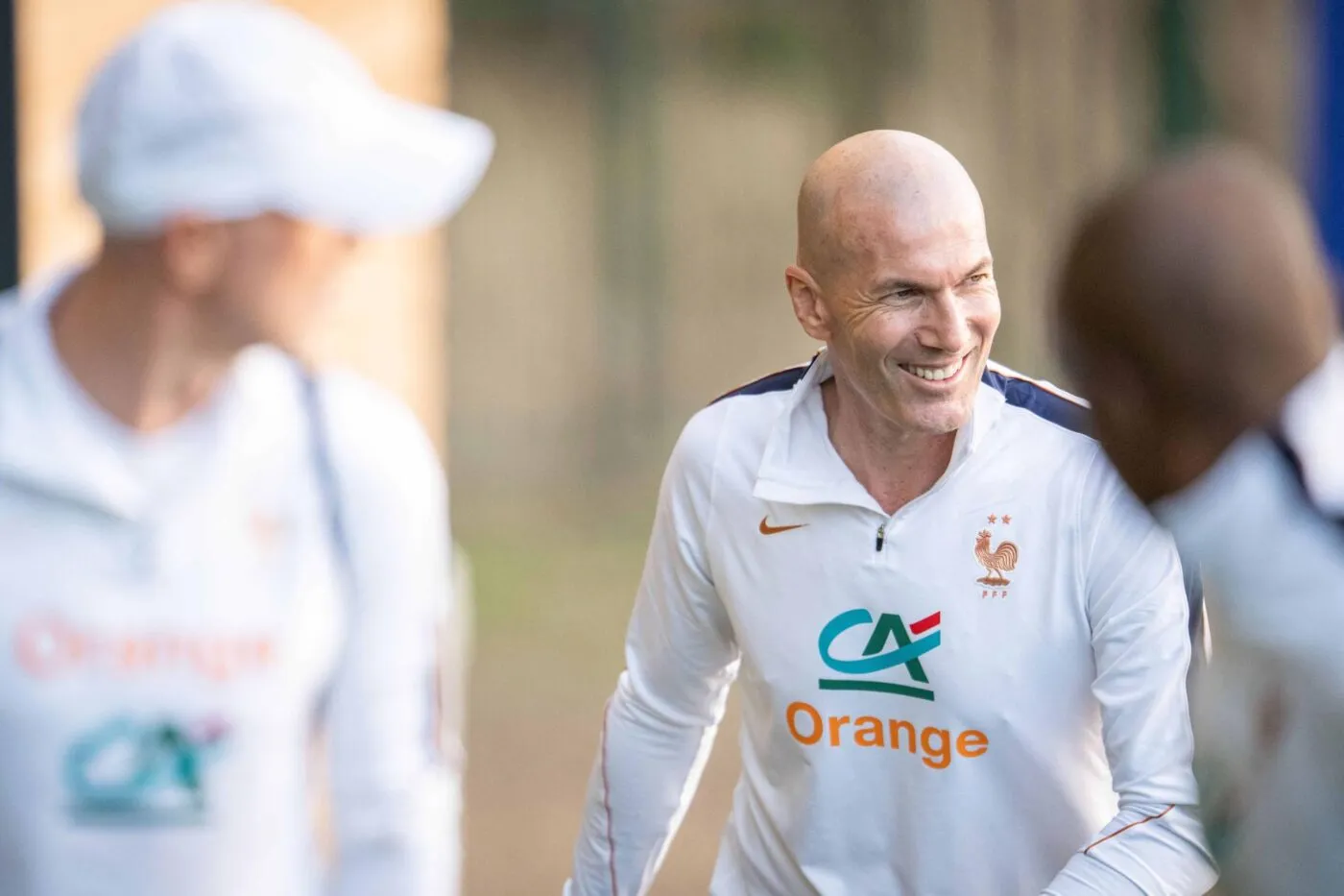 «<span style="font-size:50%"> </span>On n'est pas si loin du château<span style="font-size:50%"> </span>» : le discours encourageant de Zidane aux Espoirs