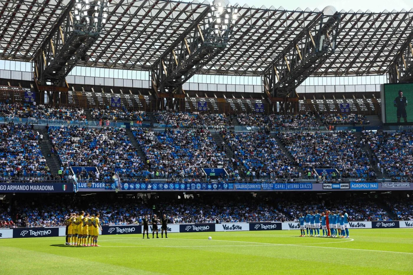 Le patron de Naples veut un nouveau stade