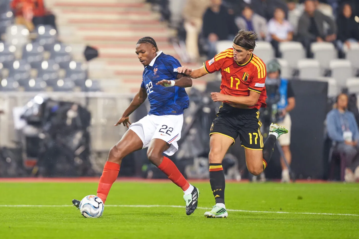Les notes des Bleus contre la Belgique