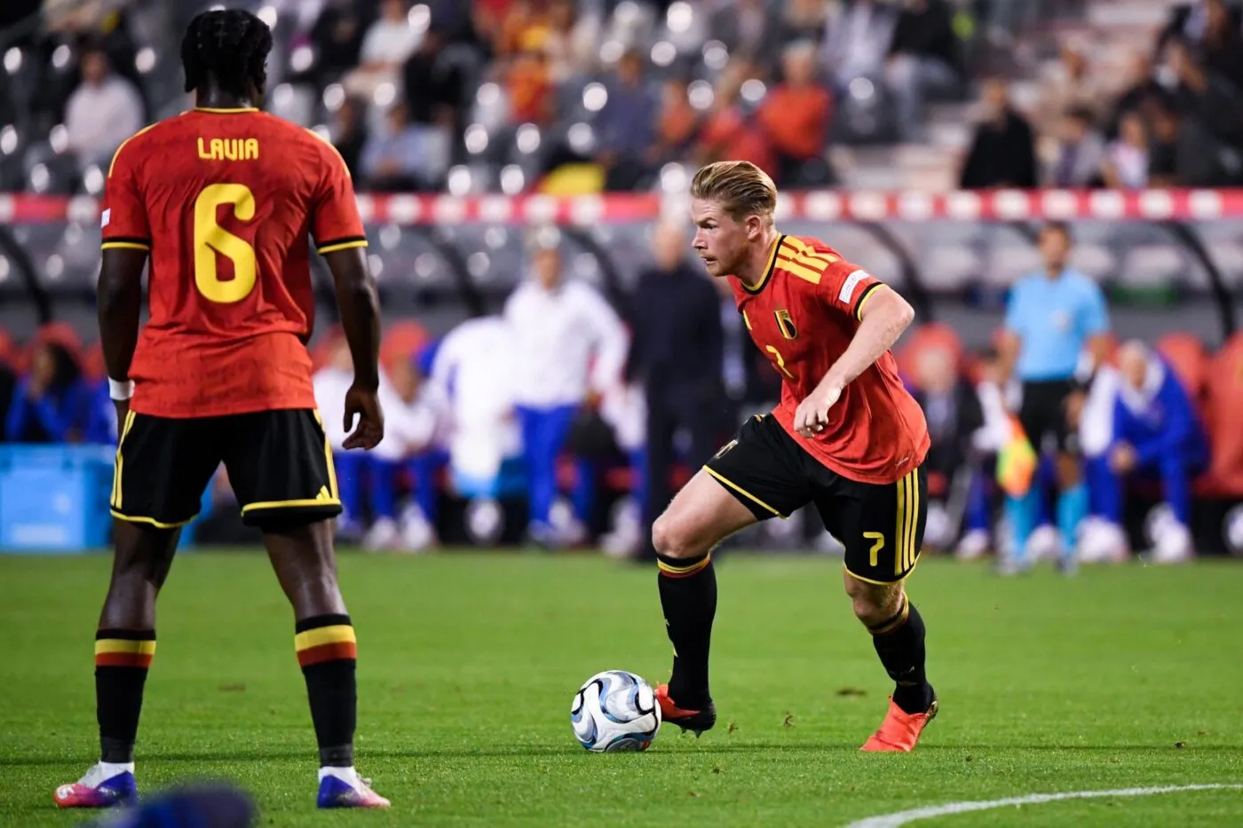 Kevin De Bruyne s’est pris le bec avec l’arbitre de Belgique-France