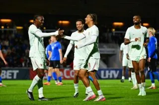 En Estonie, l'équipe de France Espoirs se rapproche de l'Euro mais perd Mbappé sur blessure