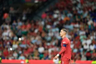 Les supporters portugais soutiennent Cristiano Ronaldo