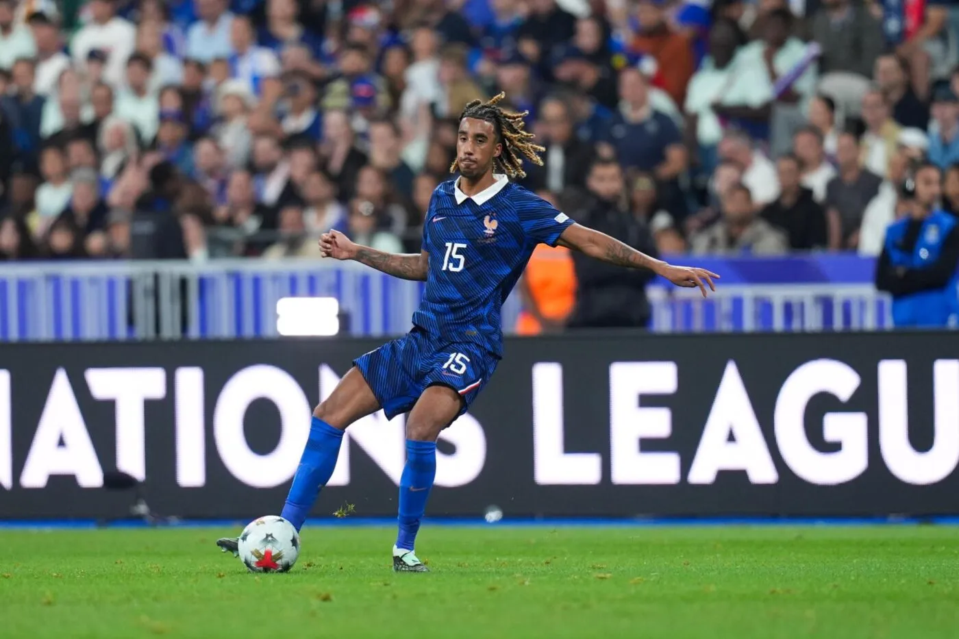 Leny Yoro revient sur sa première sous le maillot bleu