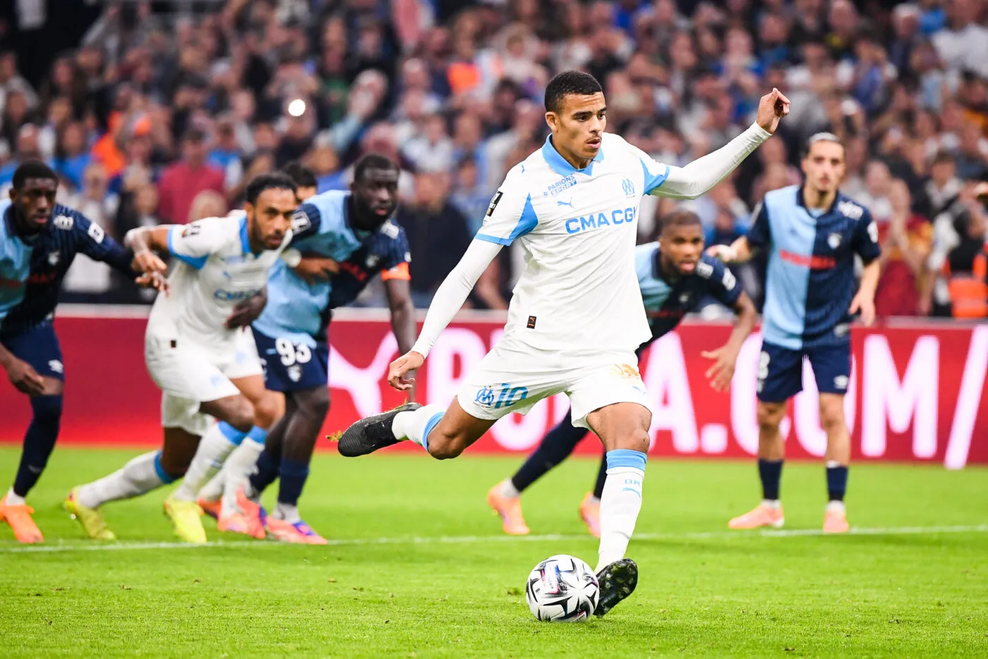 L'OM et Greenwood s'acharnent sur le HAC pour prendre le lead