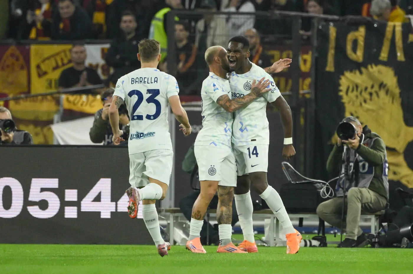 L'Inter fait tomber la Roma
