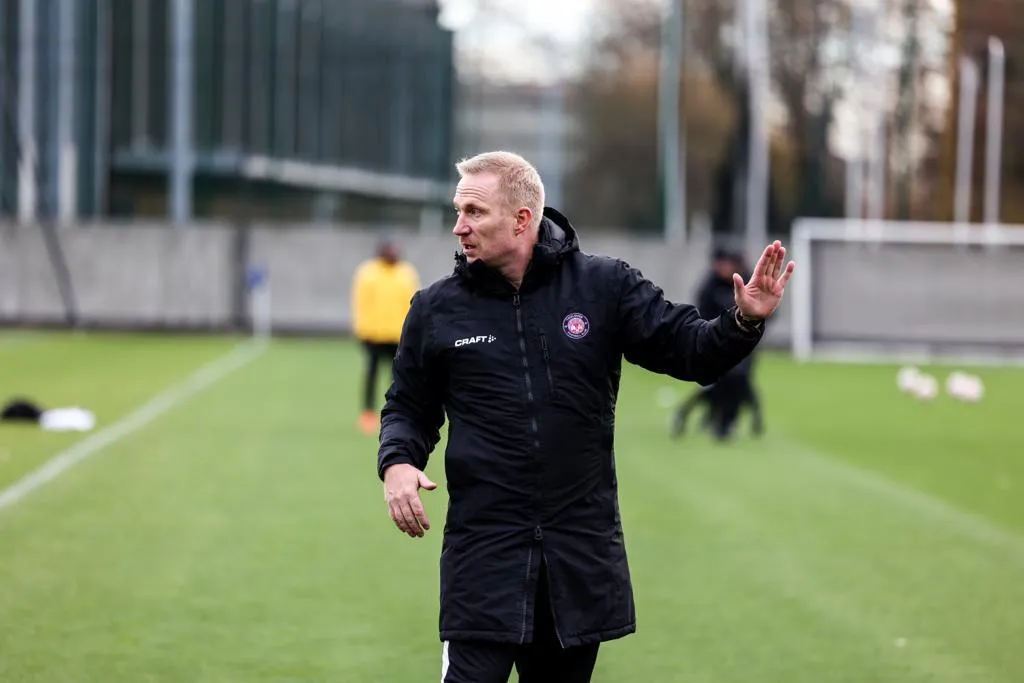 Thomas Grønnemark à l’entraînement avec Toulouse