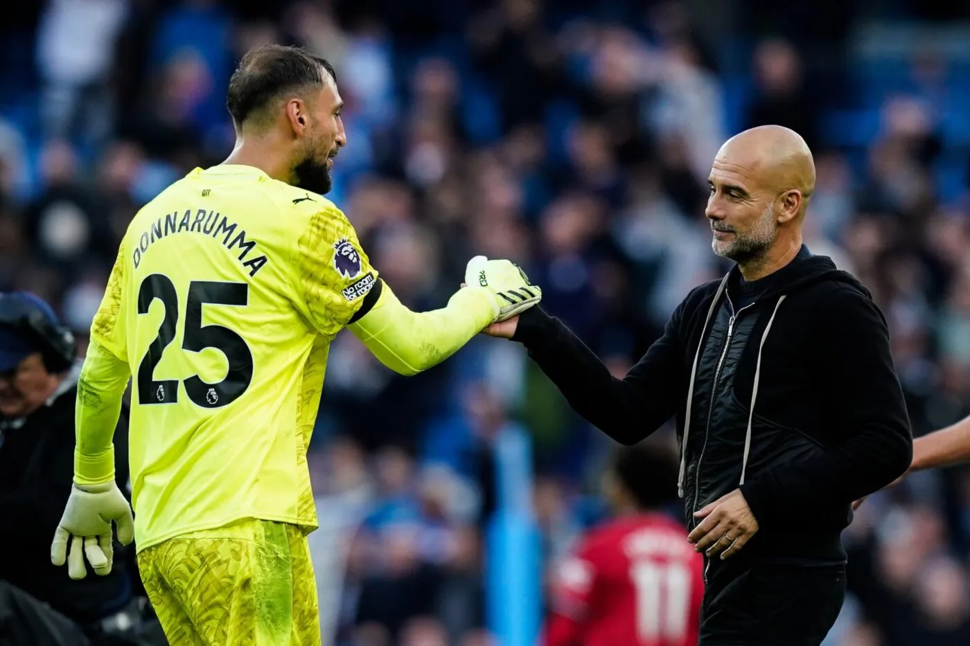 Gianluigi Donnarumma sous le charme de Pep Guardiola