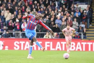Jean-Philippe Mateta a pu s’expliquer avec Wilfried Zaha