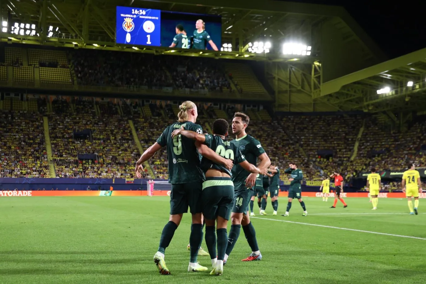 Manchester City coule Villarreal