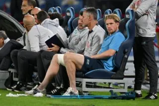 Kevin De Bruyne absent trois mois après sa blessure contre l'Inter