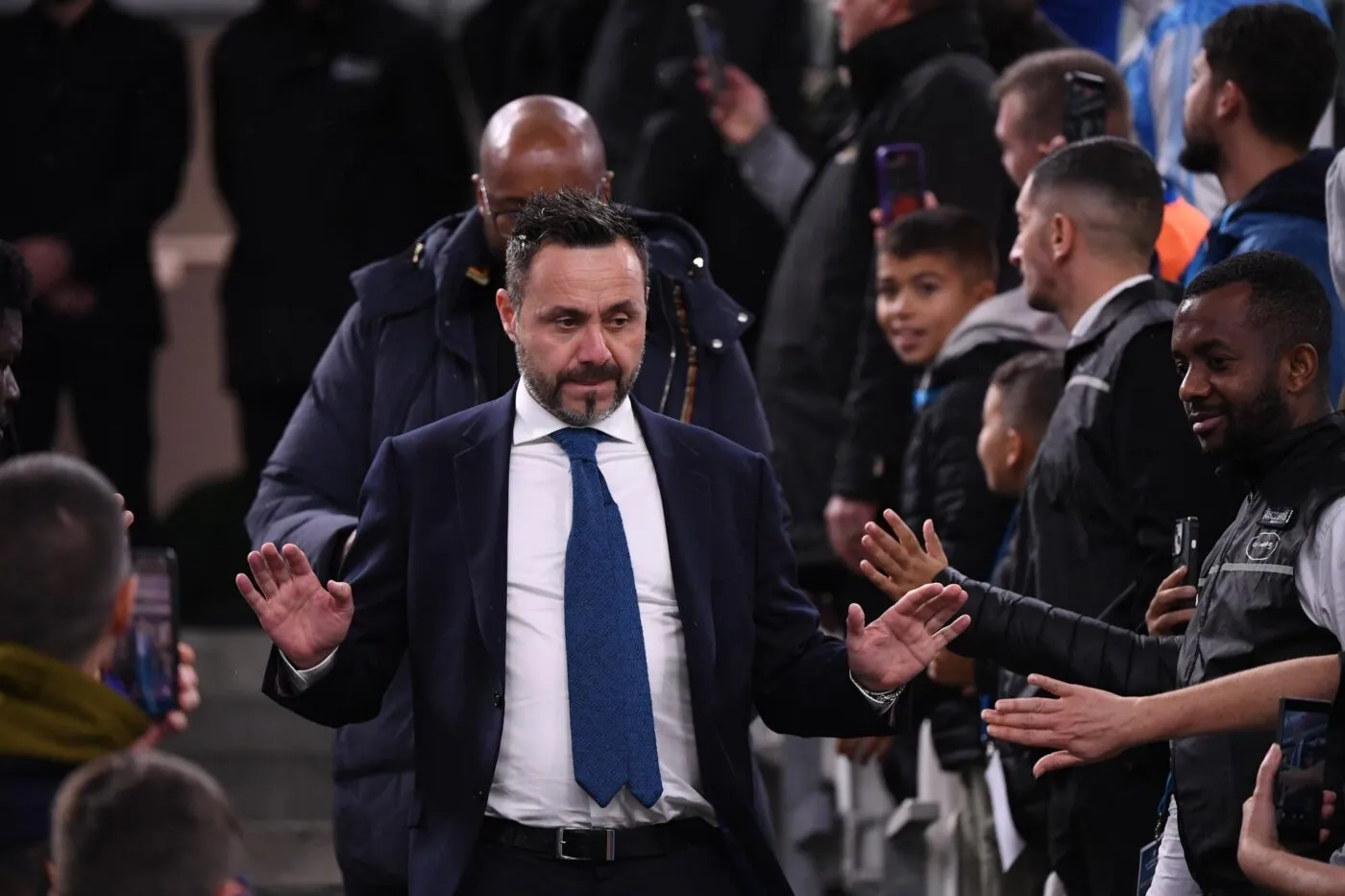 De Zerbi en remet une couche sur la concurrence avec le PSG