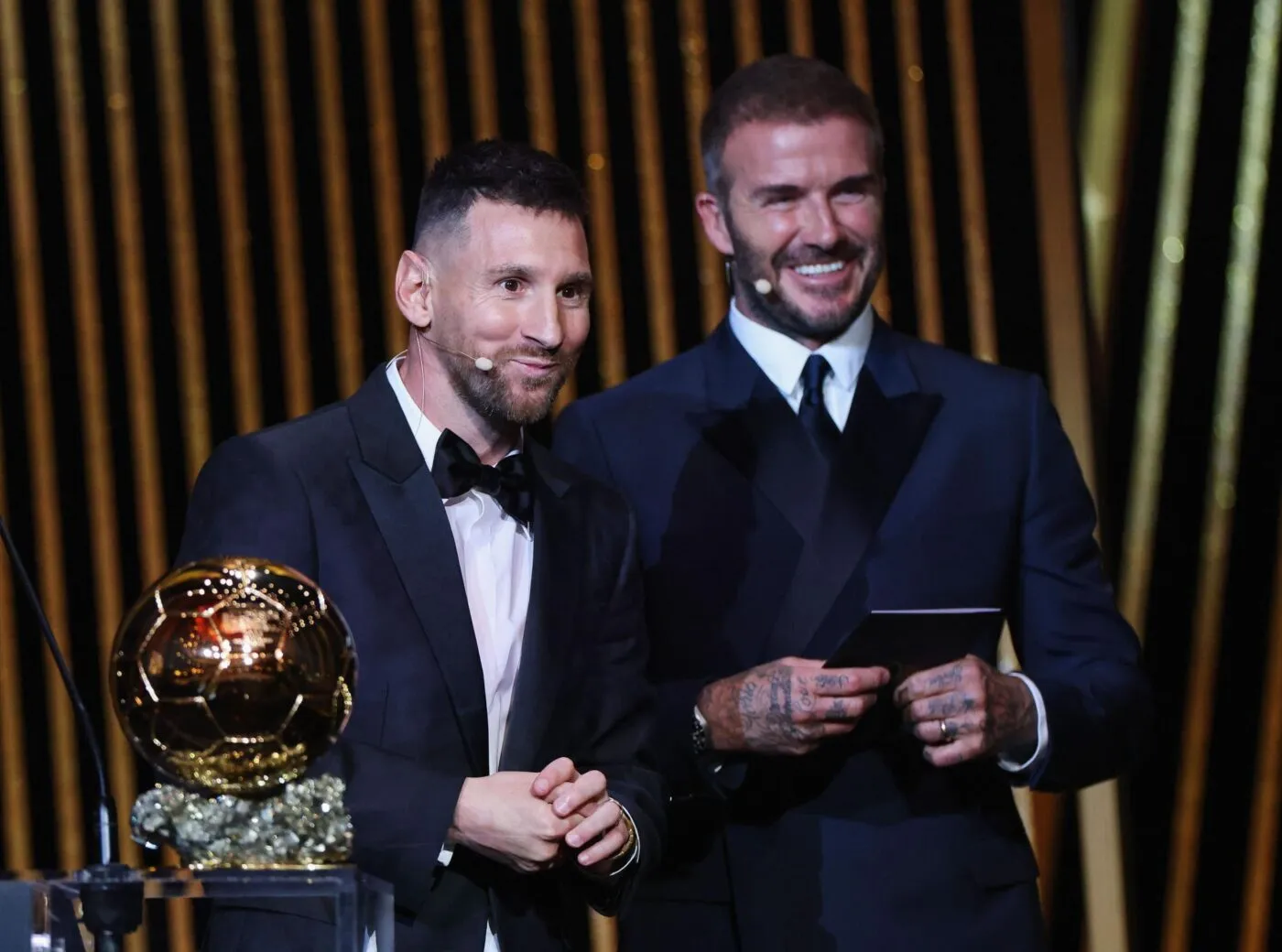 Quand la maman de David Beckham rencontre Lionel Messi pour la première fois