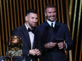 Quand la maman de David Beckham rencontre Lionel Messi pour la première fois