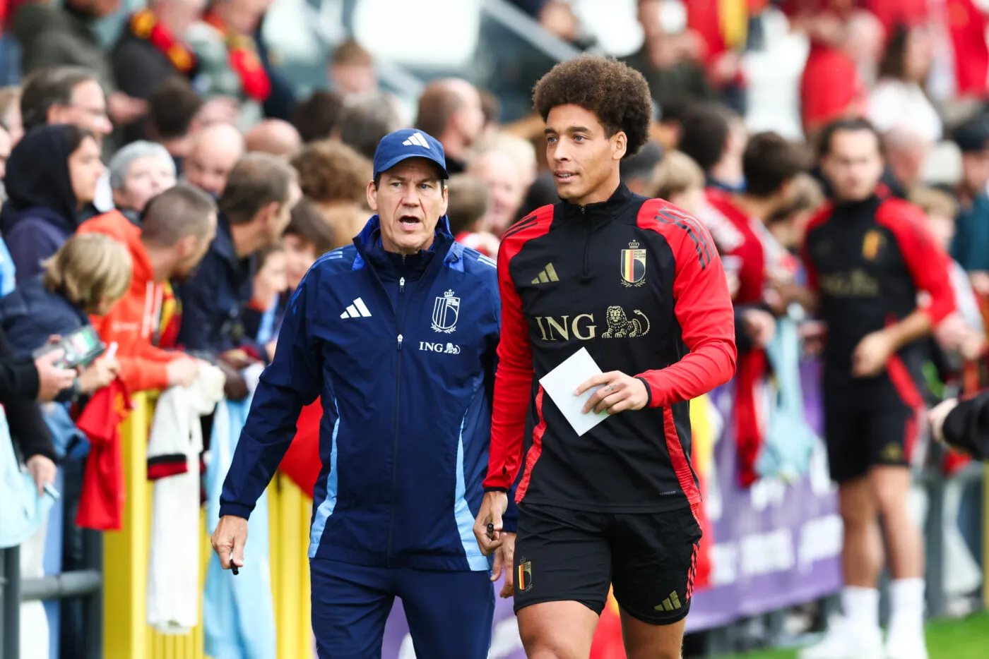 Les cadres de la Belgique défendent Rudi Garcia