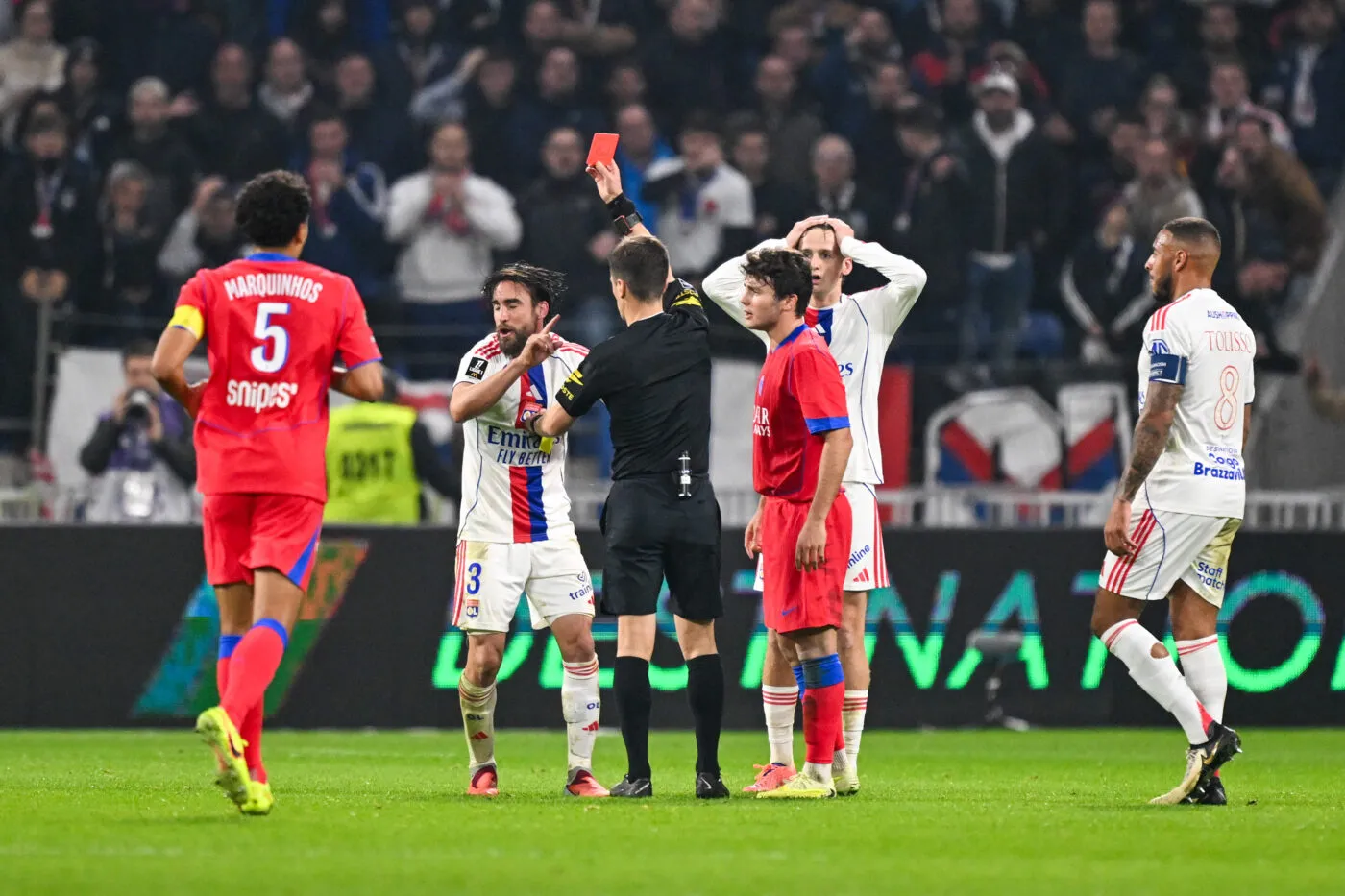 OL-PSG : un but parisien litigieux, mais pas d’erreur manifeste