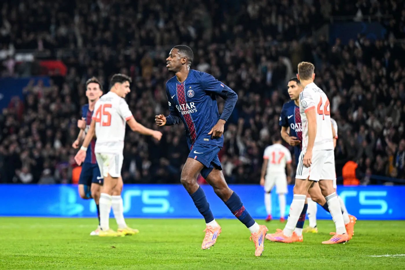 Dembélé sort sur blessure lors de PSG-Bayern 