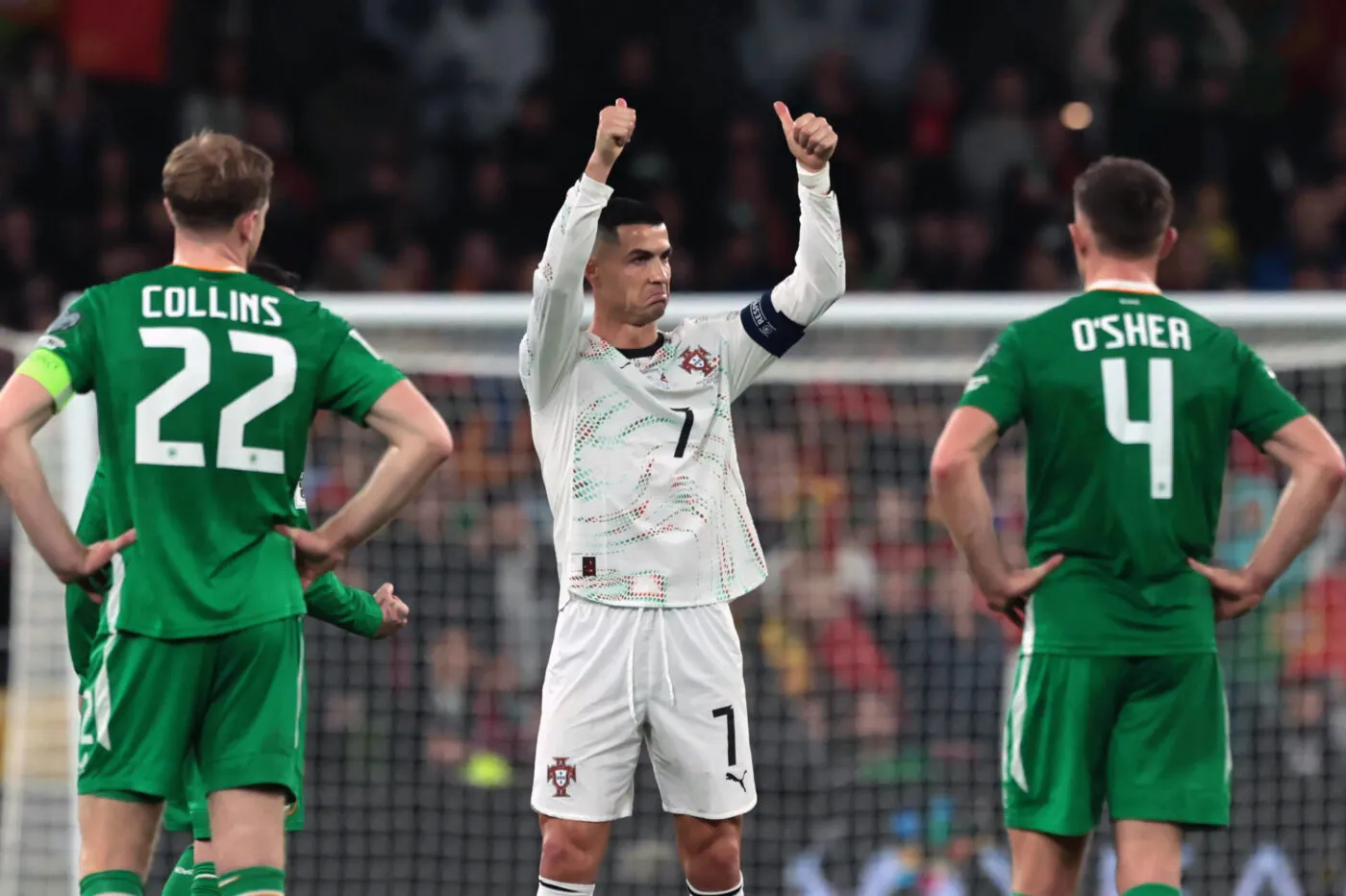 Cristiano Ronaldo expulsé&#8230; à cause du sélectionneur de l’Irlande ?