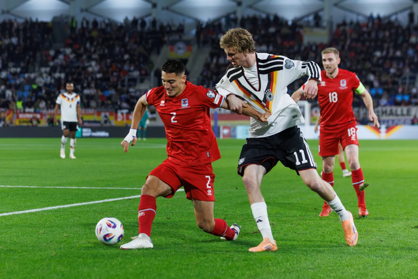 Sans briller, l’Allemagne écarte le Luxembourg et se rapproche du Mondial