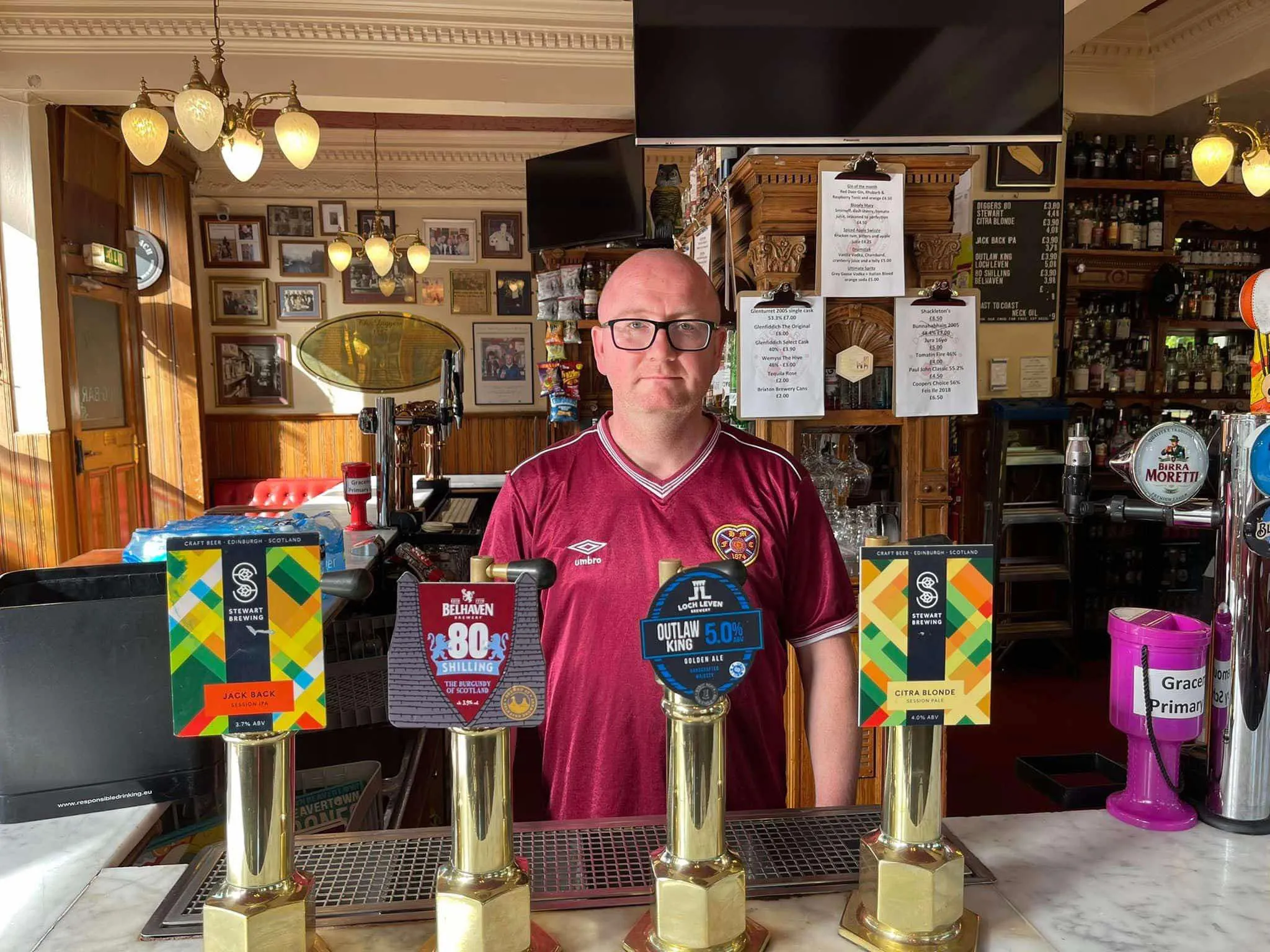 Kevin Mcghee, patron du pub