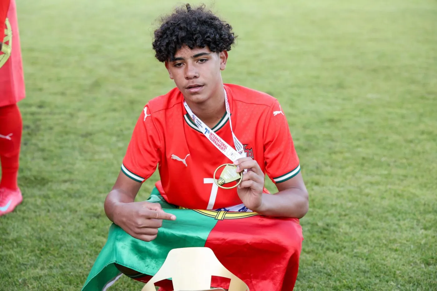 Portugal : Le fils de Cristiano Ronaldo marque pour la première fois en sélection