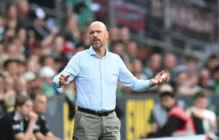 Erik ten Hag a la cote chez les lanternes rouges