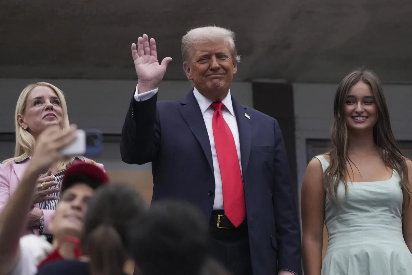 Oui, il a fallu un Cristiano Ronaldo pour que les Trump restent unis