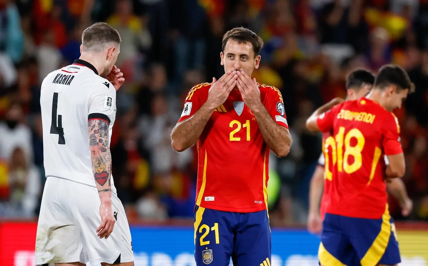 L’Espagne corrige la Géorgie, qui n’ira pas au Mondial