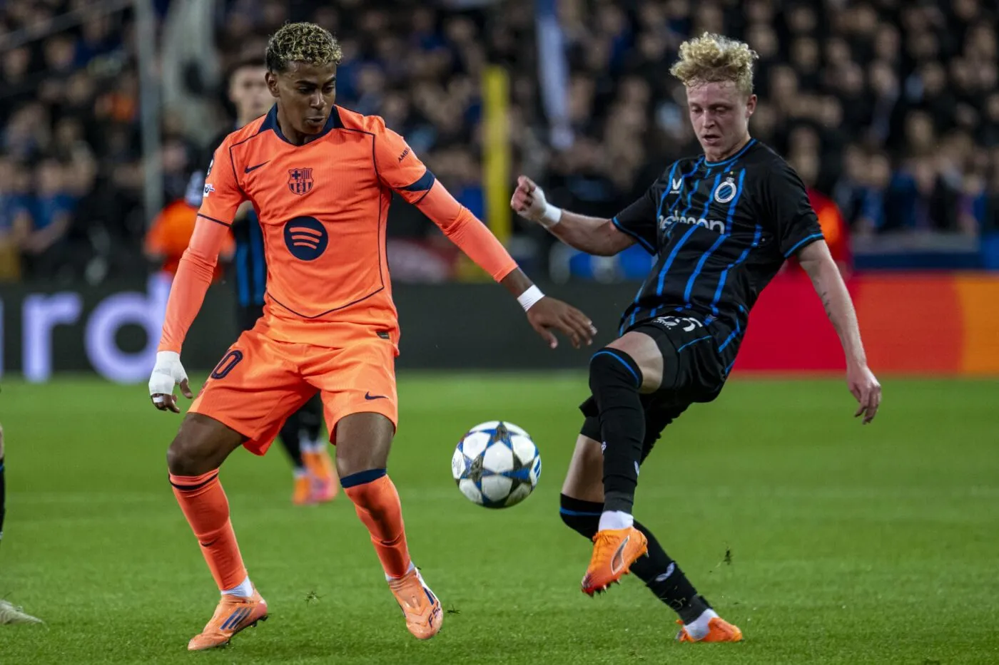 Lamine Yamal sait pourquoi il a été sifflé par les supporters de Bruges