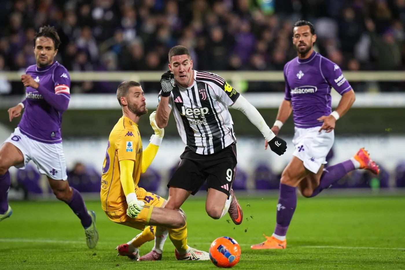 La Fiorentina prend un point face à la Juventus mais ne décolle toujours pas
