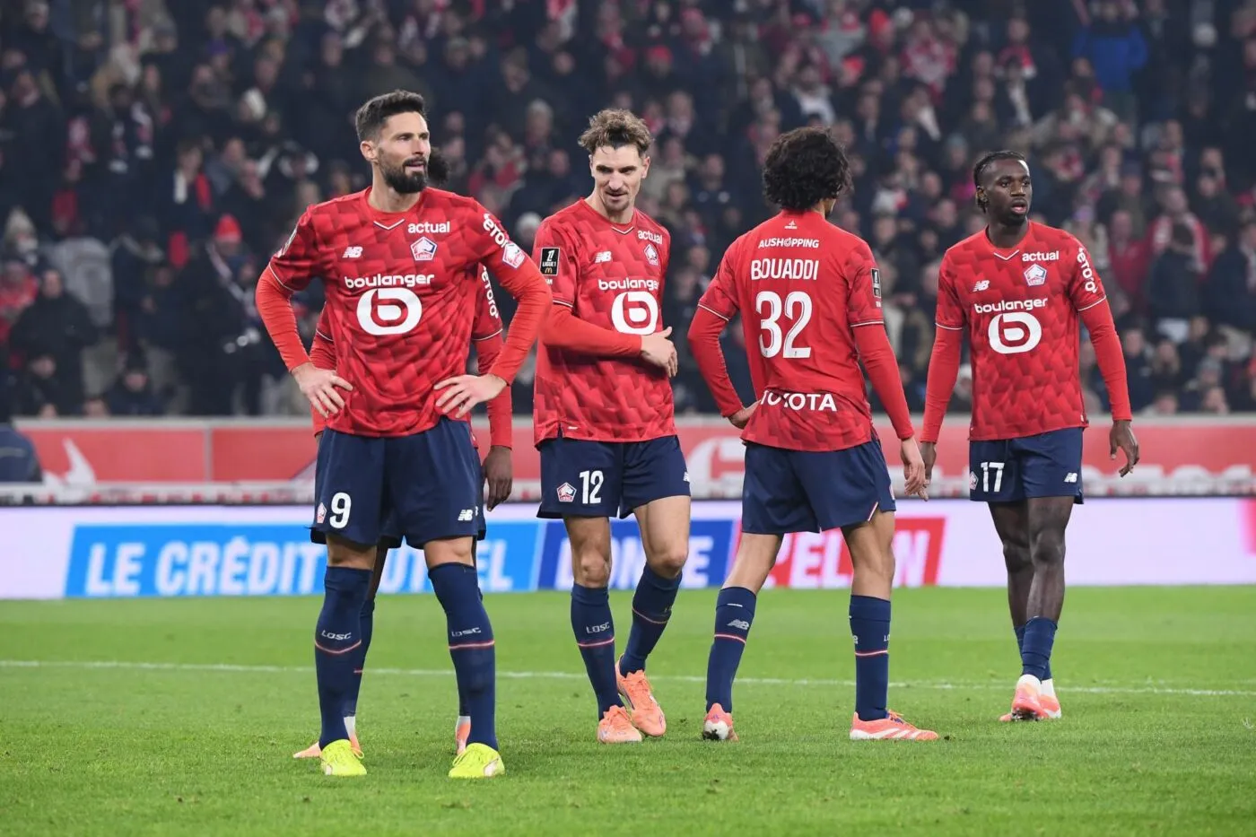 Lille trop fort pour le Paris FC, Olivier Giroud double buteur
