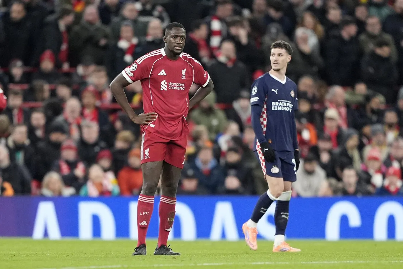 Le message fort d’Ibrahima Konaté aux supporters de Liverpool