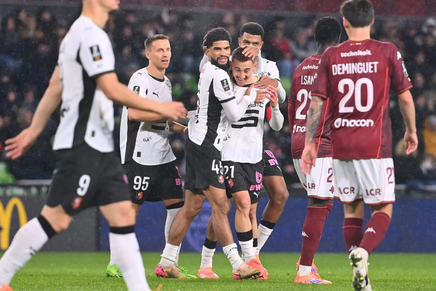 Rennes (provisoirement) quatrième !