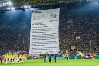 Les supporters de Dortmund ont rédigé une lettre de protestation XXL