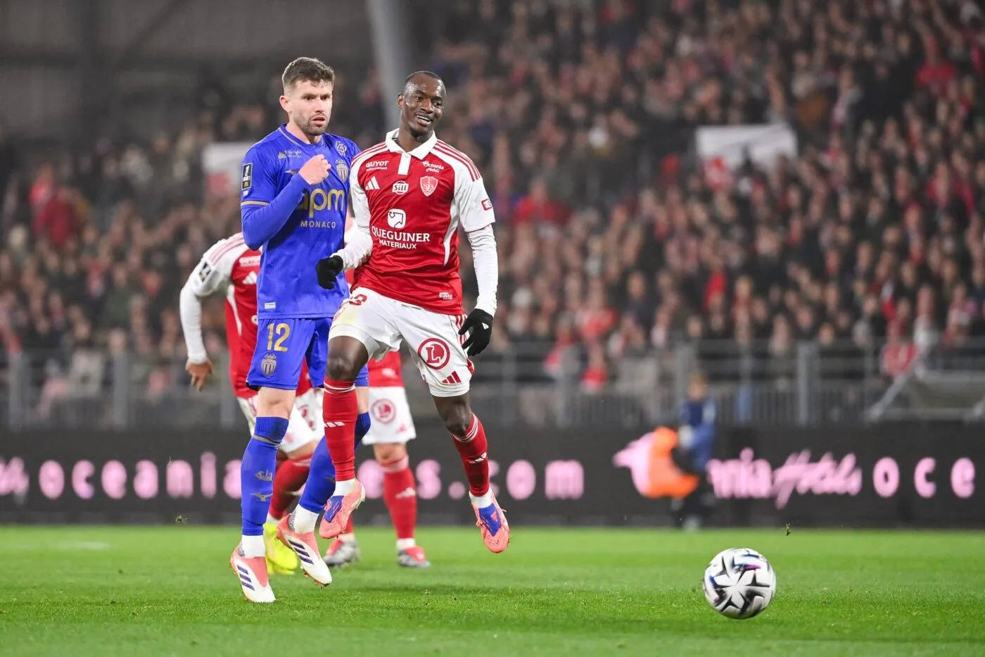 Brest fait rechuter Monaco