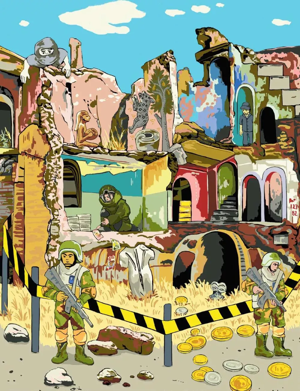 Les grands récits de Society: Sur les traces du trésor perdu de Daech