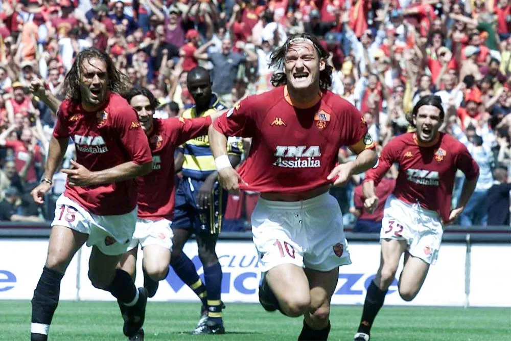 Batistuta – Montella – Totti