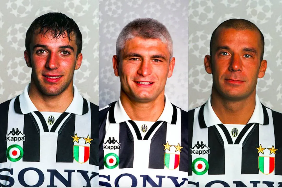 Del Piero – Ravanelli – Vialli