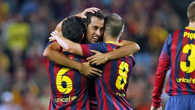 Xavi – Iniesta – Busquets
