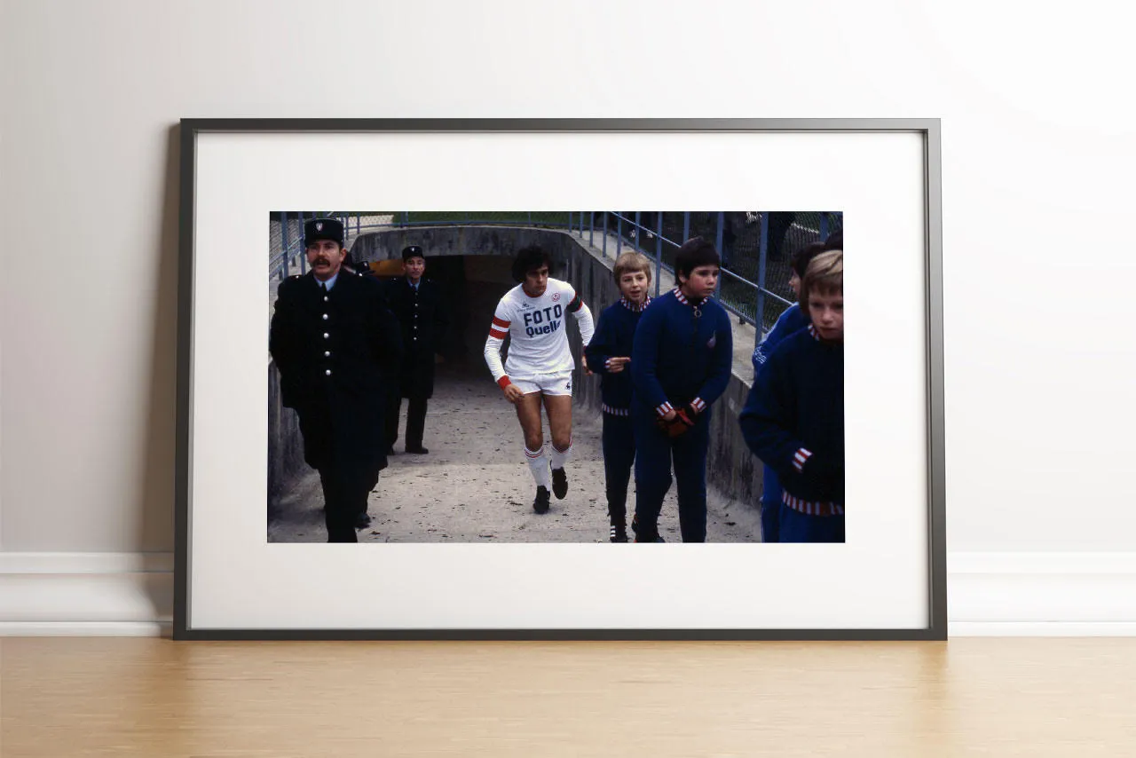 Platini avec Nancy, 1978