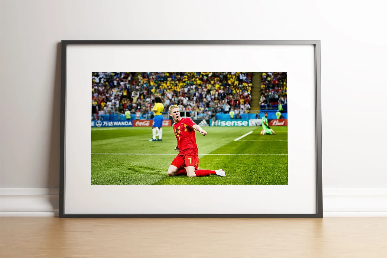 Joie de Kevin De Bruyne, 2018