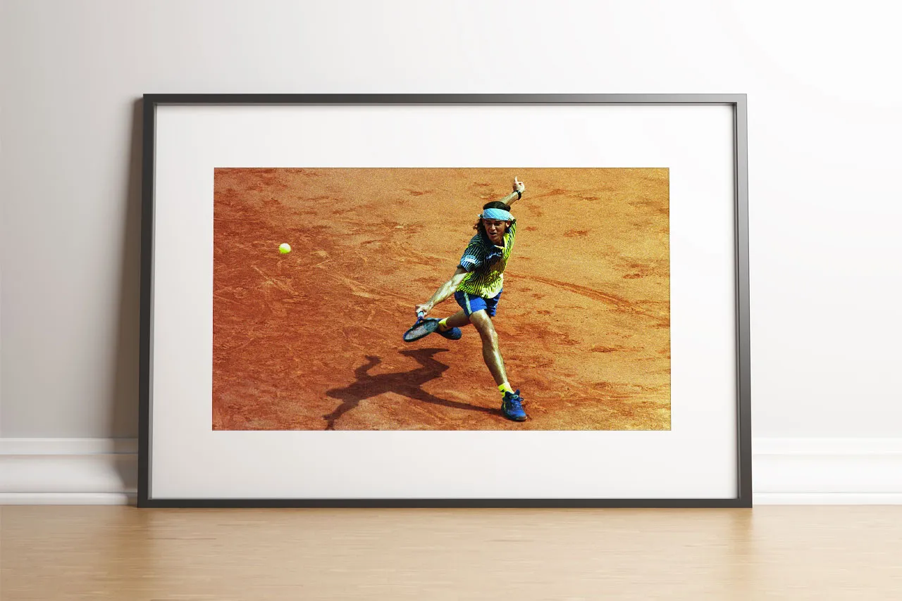 Glissade de Kuerten, Roland-Garros 1997