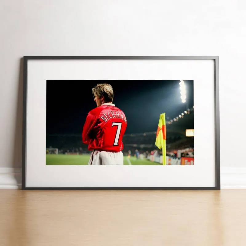 David Beckham au corner, 2000