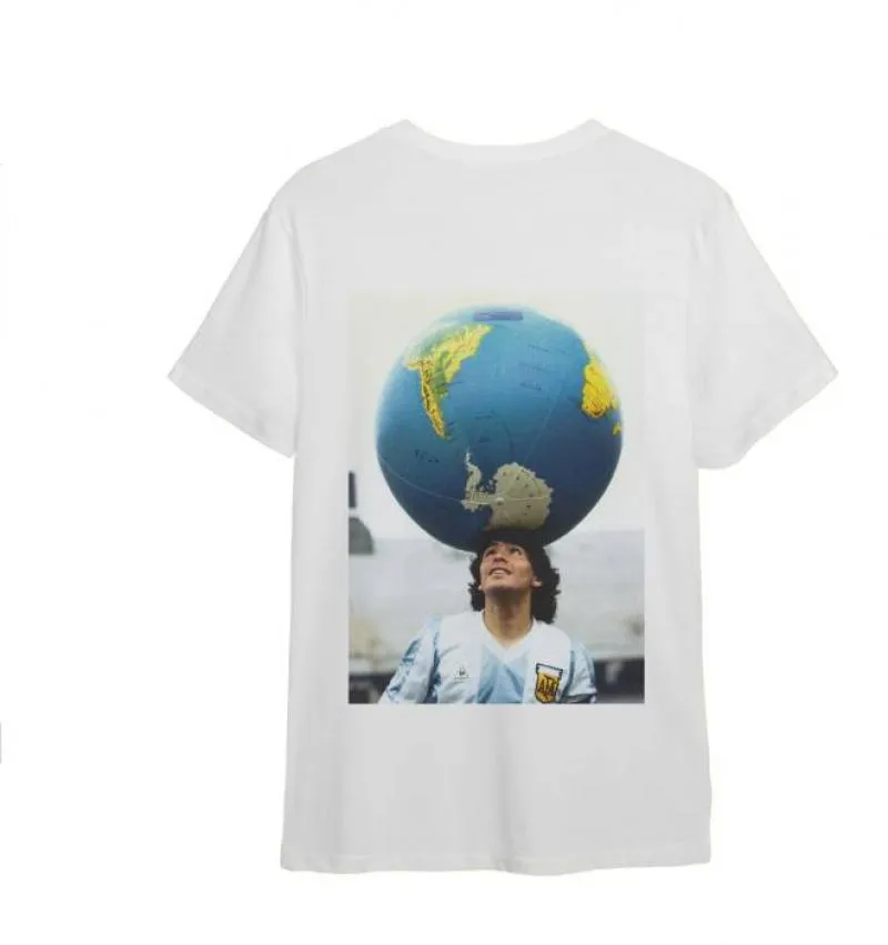 T-shirt Maradona Mappemonde
