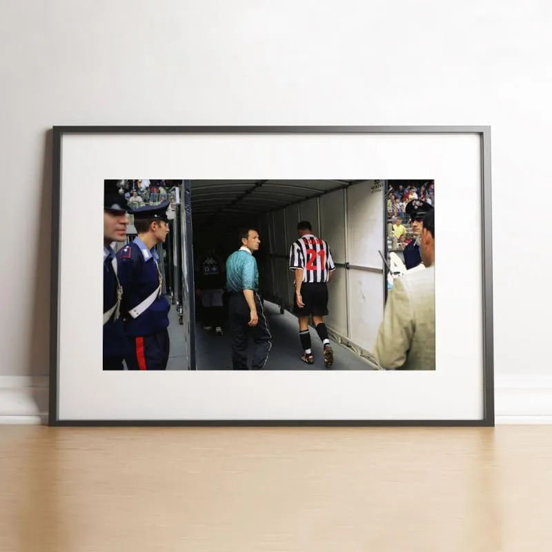 Zidane rentre aux vestiaires, 1998