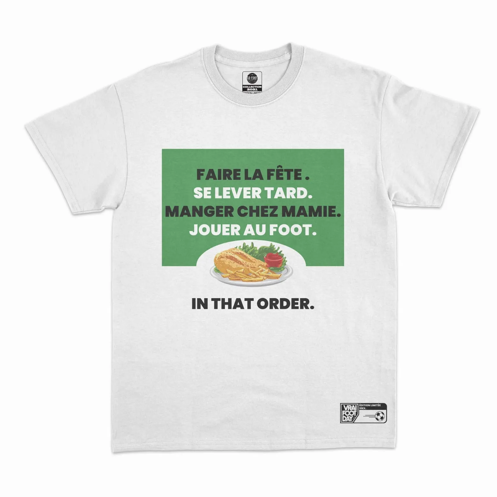 T-Shirt 'Manger chez mamie'