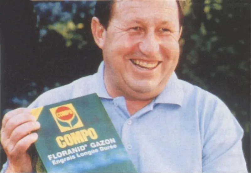 Guy Roux et la pelouse, Compo Floranid (1996)